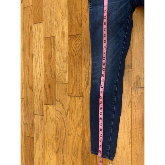 Madewell women's 10" High-Rise Skinny Size 27 Dark Wash Denim jeans - Picture 10 of 10